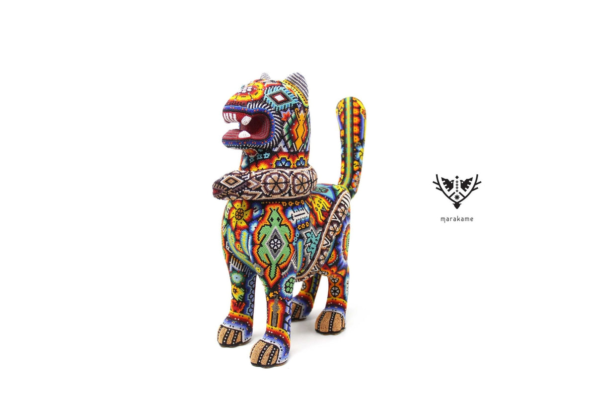 Escultura de copal - Maye Xaye - Arte Huichol - Marakame