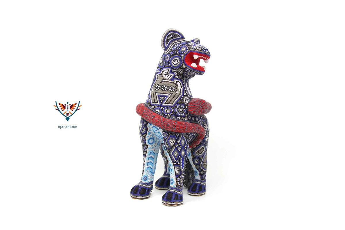 Escultura de copal - Raie Maye - Arte Huichol - Marakame