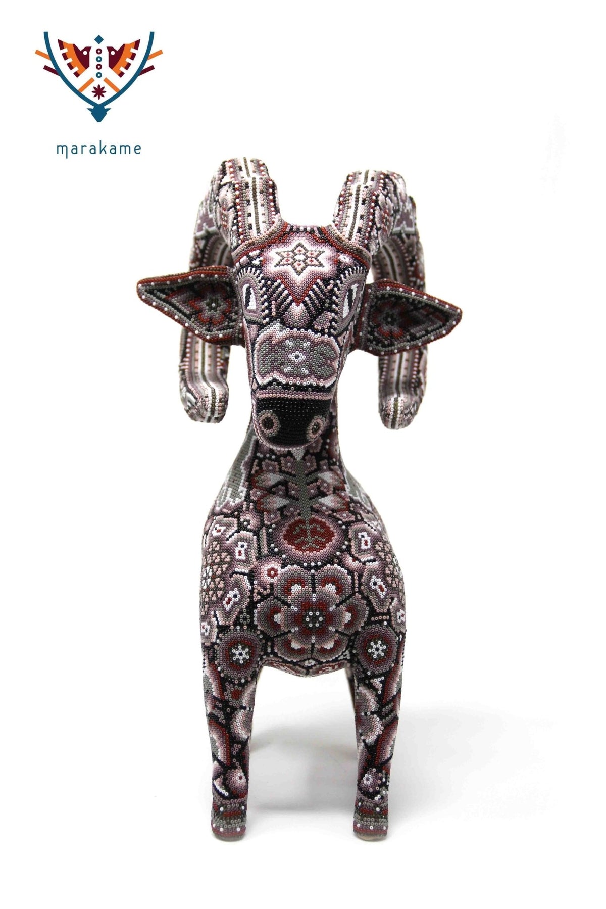 Escultura de copal - Ratinamieni II - Arte Huichol - Marakame