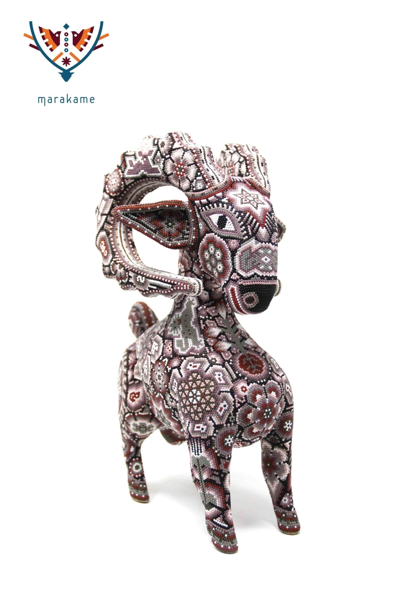 Escultura de copal - Ratinamieni II - Arte Huichol - Marakame