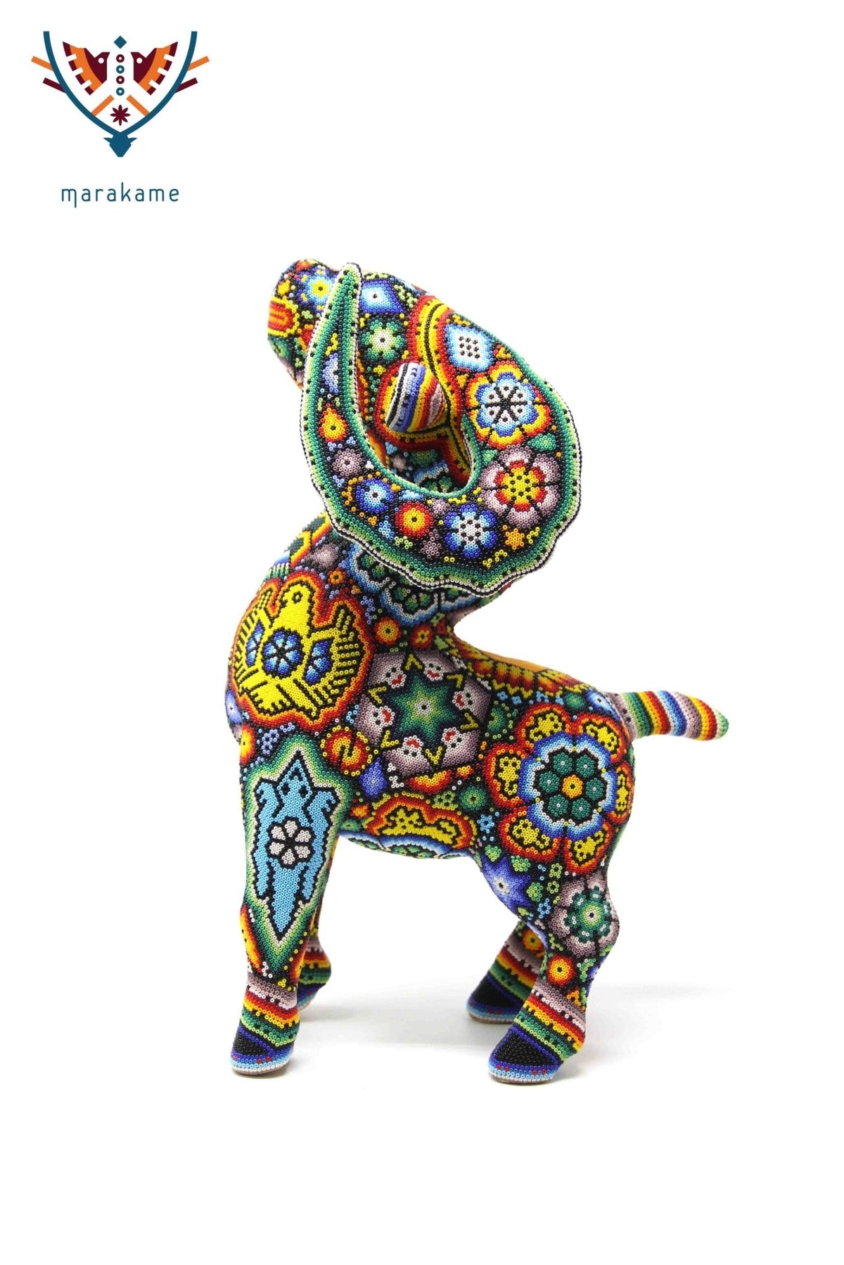 Escultura de copal - Tseriakame I - Arte Huichol - Marakame