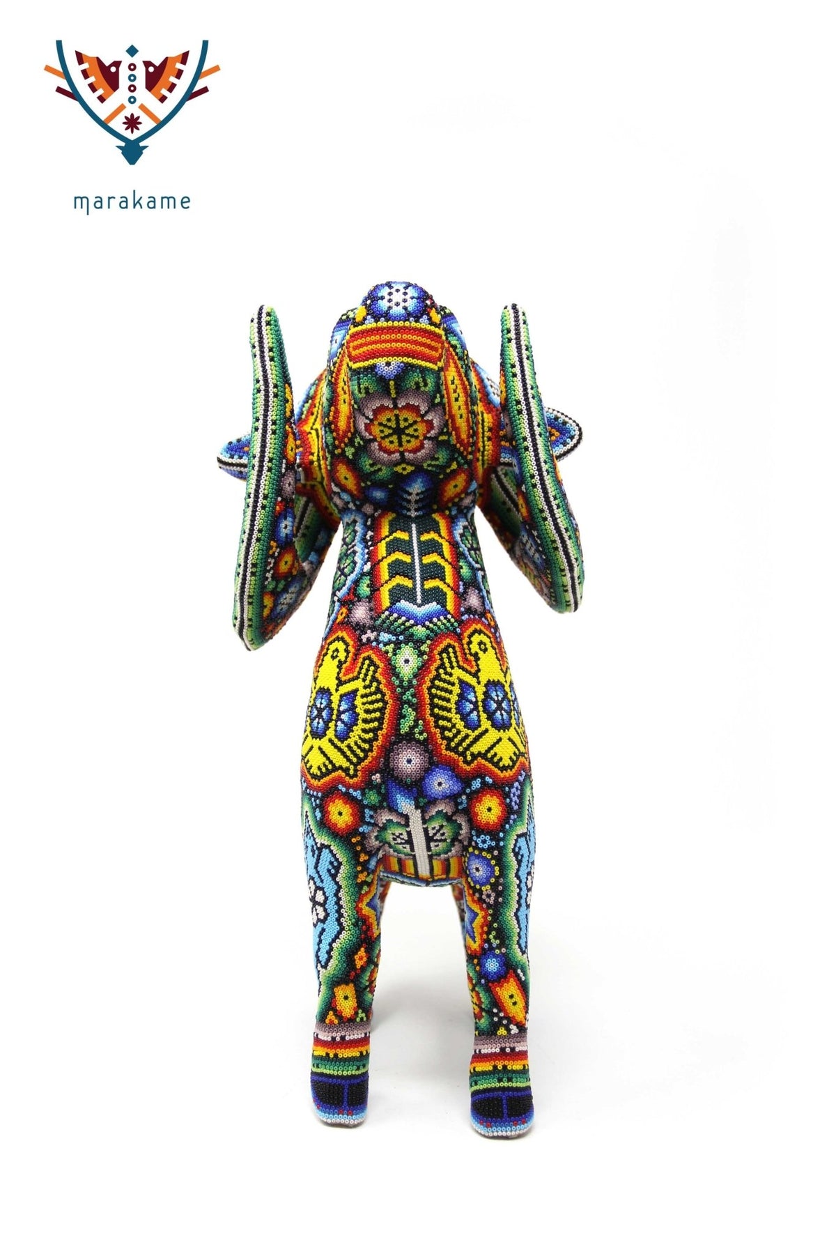 Escultura de copal - Tseriakame I - Arte Huichol - Marakame