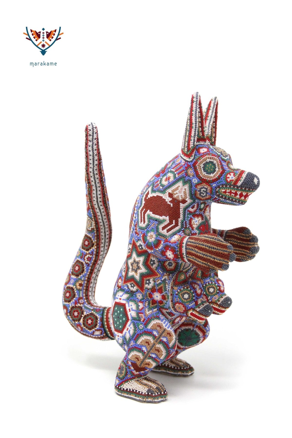 Escultura de copal - Tura hirie II - Arte Huichol - Marakame