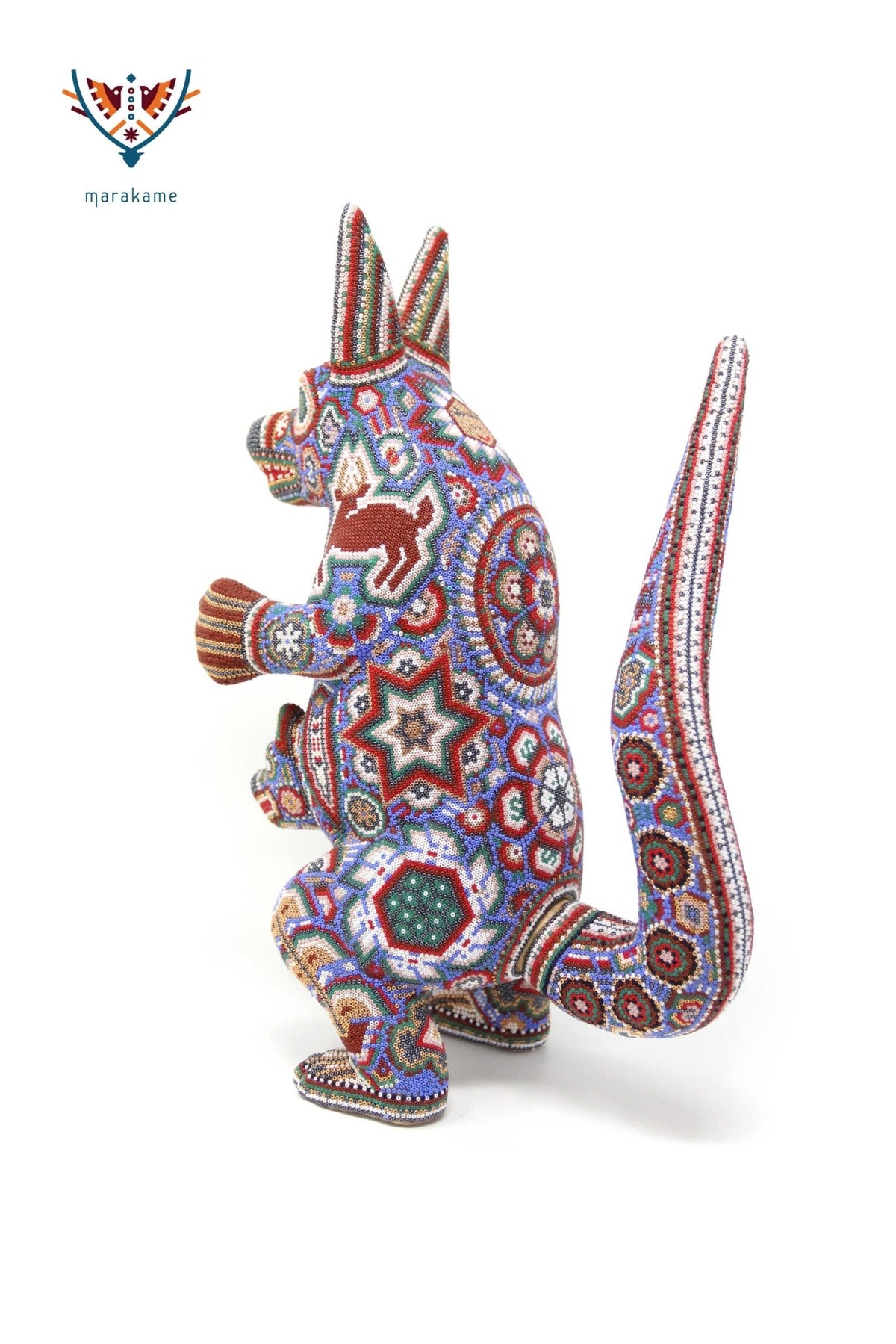 Escultura de copal - Tura hirie II - Arte Huichol - Marakame