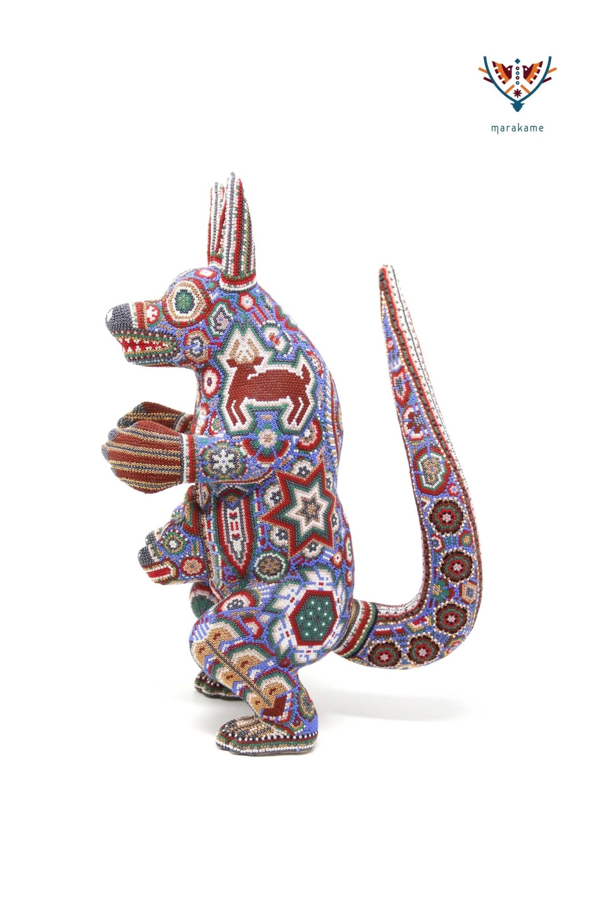 Escultura de copal - Tura hirie II - Arte Huichol - Marakame