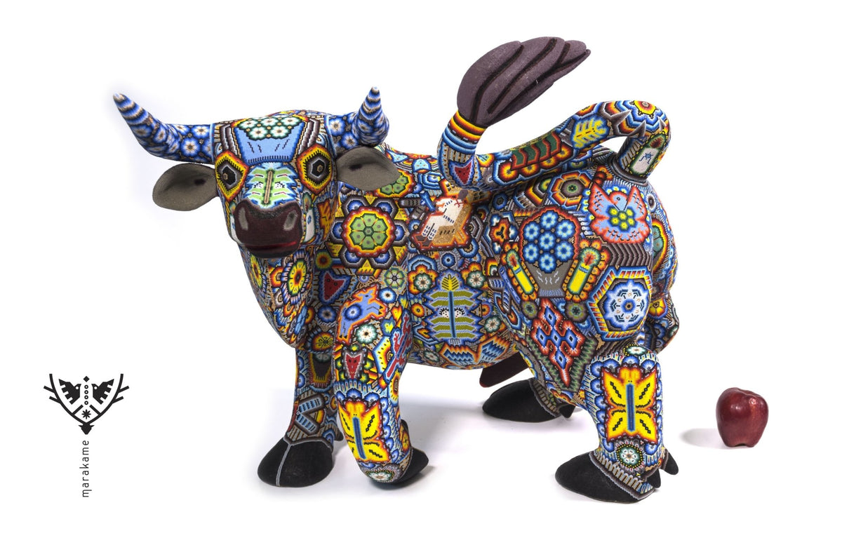 Escultura de copal - Turayuawi - Arte Huichol - Marakame