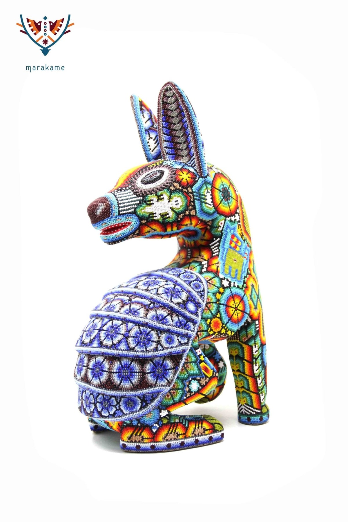 Escultura de copal - Xamirawi - Arte Huichol - Marakame