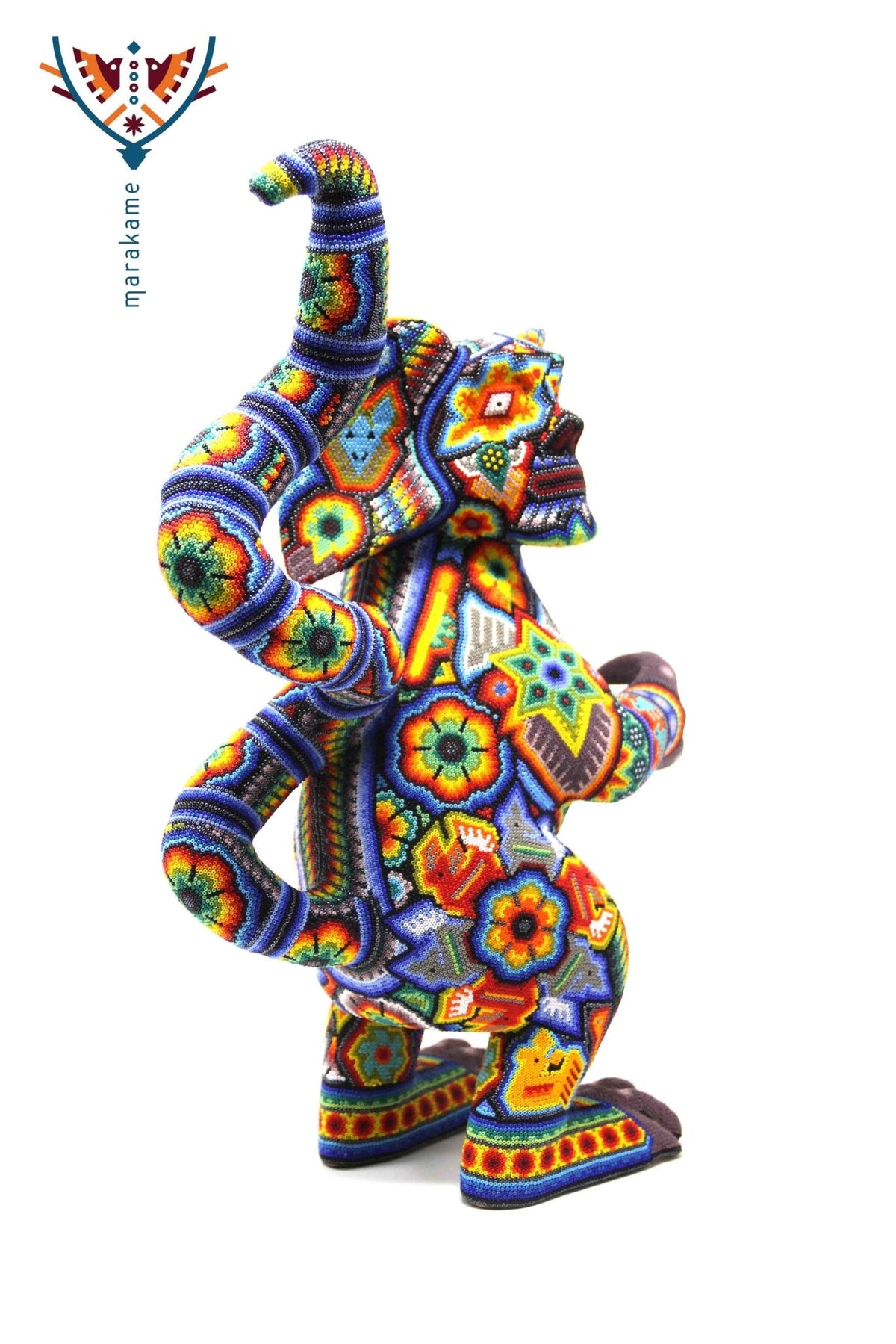 Escultura huichol - Nahual - Arte Huichol - Marakame