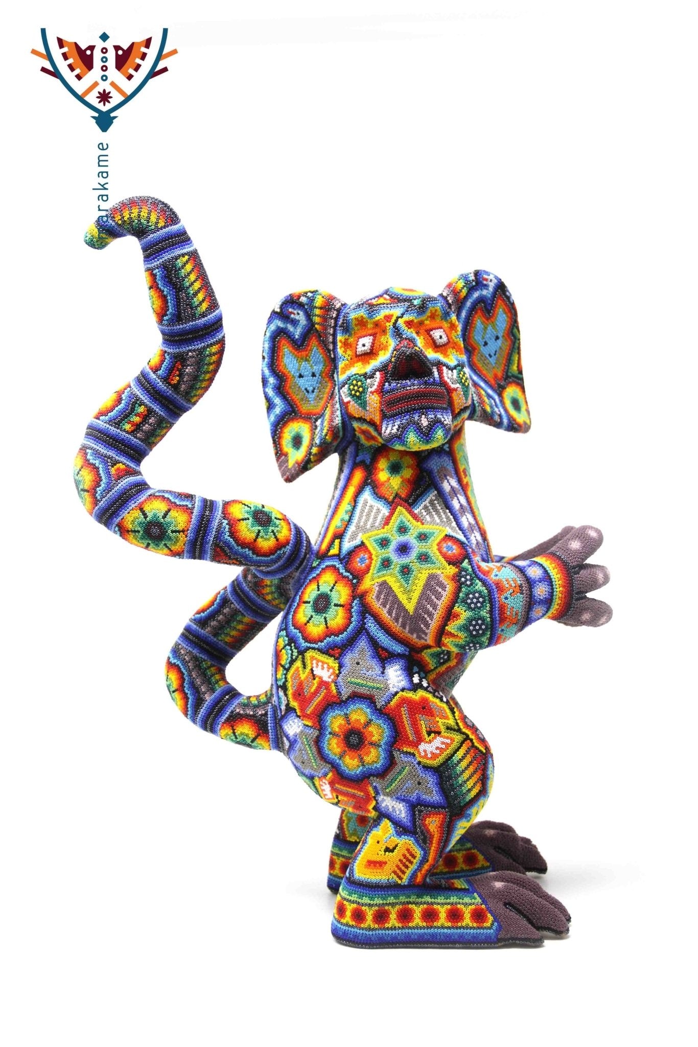 Escultura huichol - Nahual - Arte Huichol - Marakame