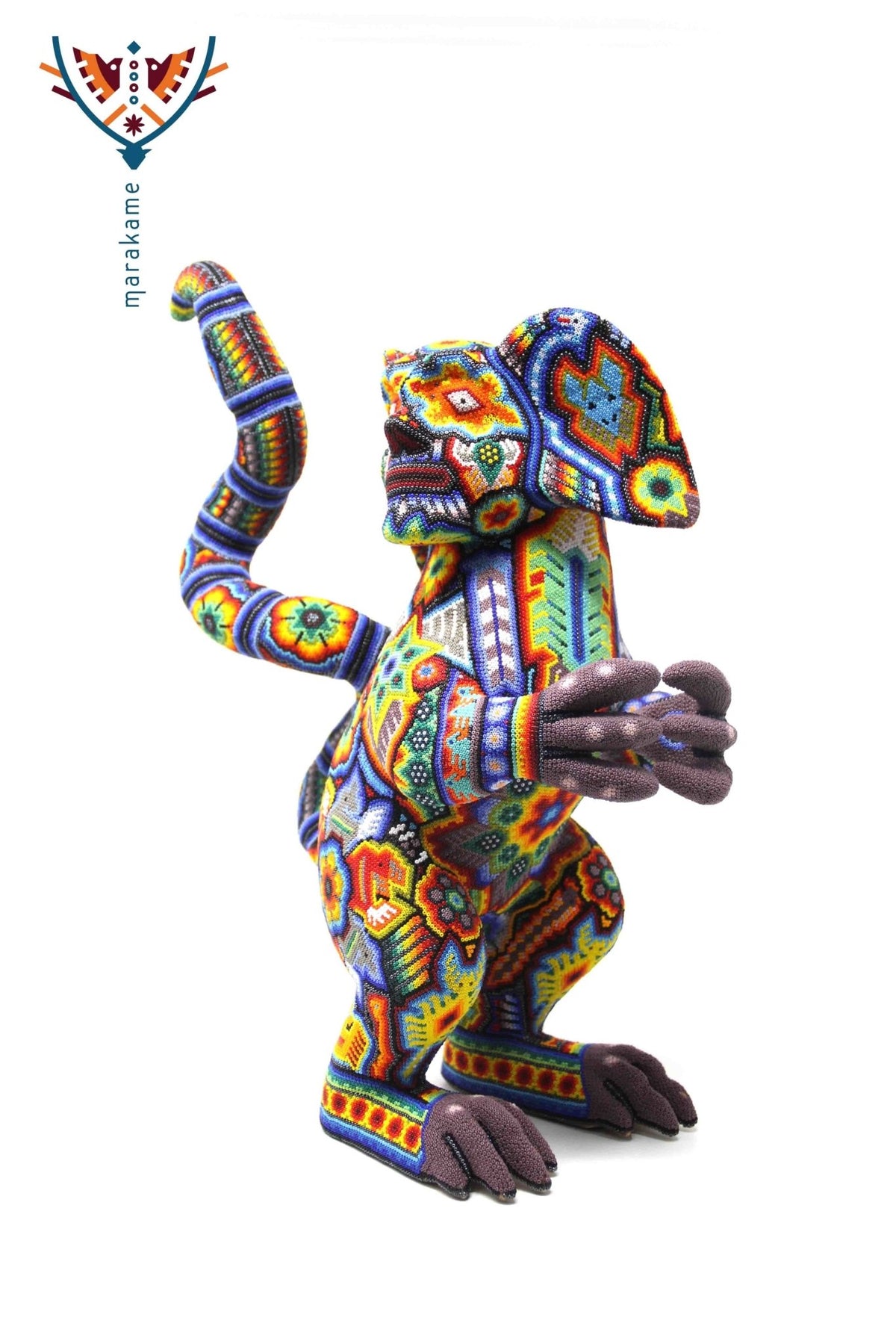 Escultura huichol - Nahual - Arte Huichol - Marakame